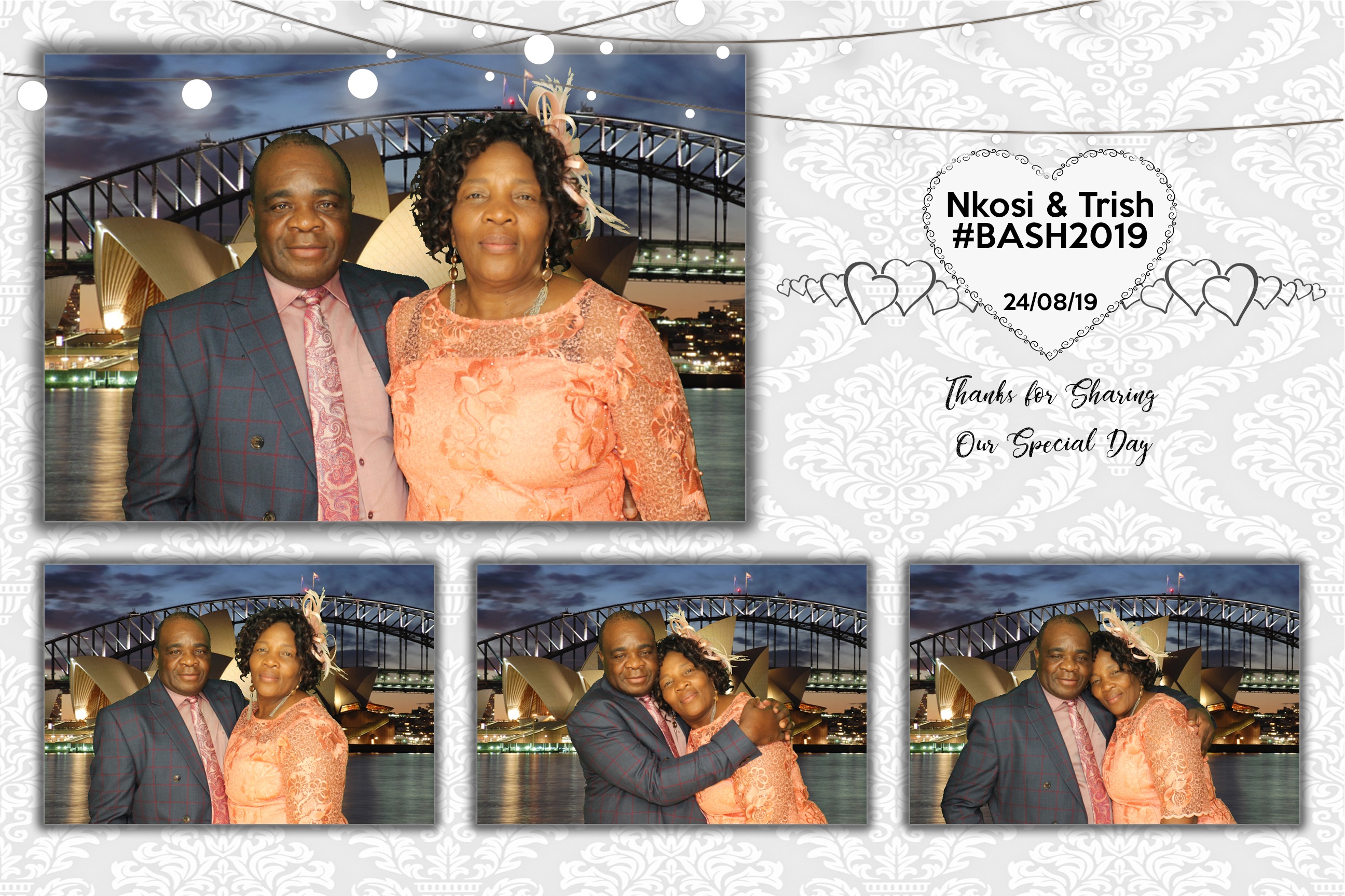 Nkosi & Trish's Wedding  | View more photos from the event at images.mobile-photo-booth.com/u/MobilePhotoBoothUK/Nkosi-Trishs-Wedding
